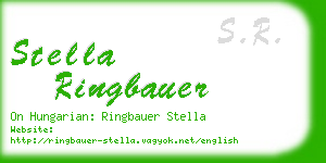 stella ringbauer business card